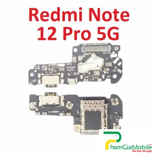 Cụm Chân Sạc Xiaomi Redmi Note 12 Pro 5G Charger Port USBBo Main Sạc